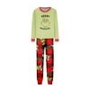 Christmas Print Cute Family Set Pajamas, Home Clothes, Family Set Long Sleeve Top Pants Set