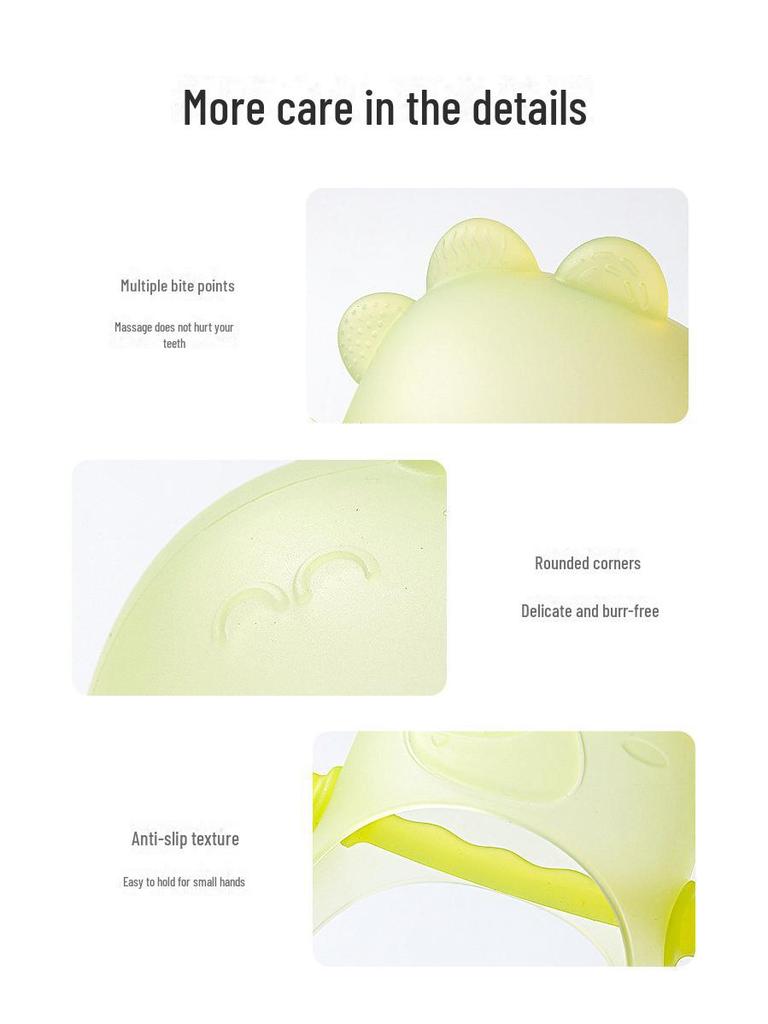 Silicone Baby Teething Stick - Anti-Sucking Chew Toy for 0-1 Year Olds
