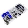 Universal CNC Alloy M6 M5 Fairing Bolts Kit Bodywork Screws Fastener Screws Nuts Kit Nut For Motorcycle 6 Colors