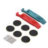 DUUTI Mountain Bike Tire Repair Tool Kit Translucent High Intensity Glue Free Tire Repair ToolBlack