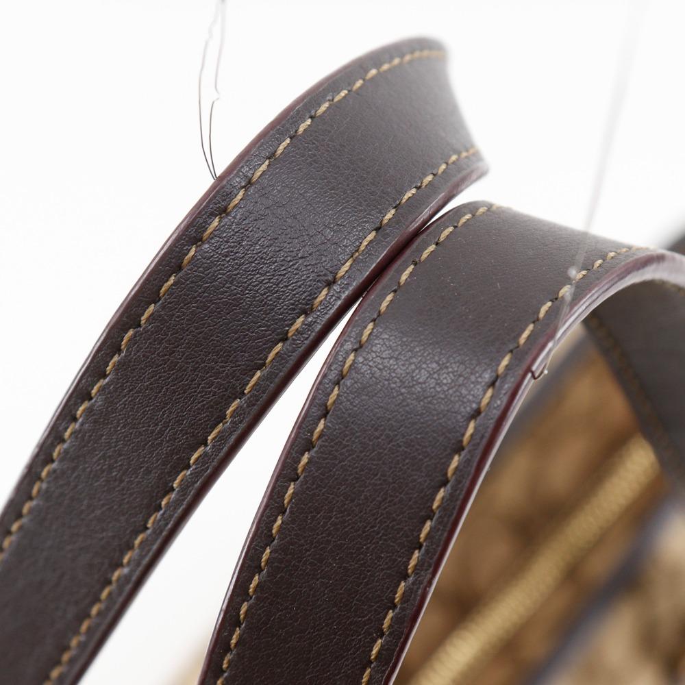 COACH Signature Tote Bag F58282 Brown canvas Women Used