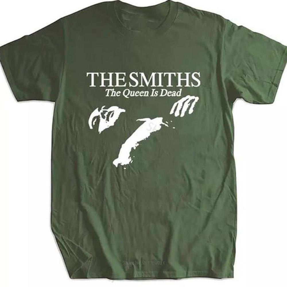 Группа The Smiths The Queen Is De зеленая футболка Унисекс Все размеры TA4874 Унисекс Футболка XXL