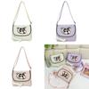 Crayon Cartoon Shinchan Bone Soft Nylon Casual Bag Girl Storage Bag Shoulder