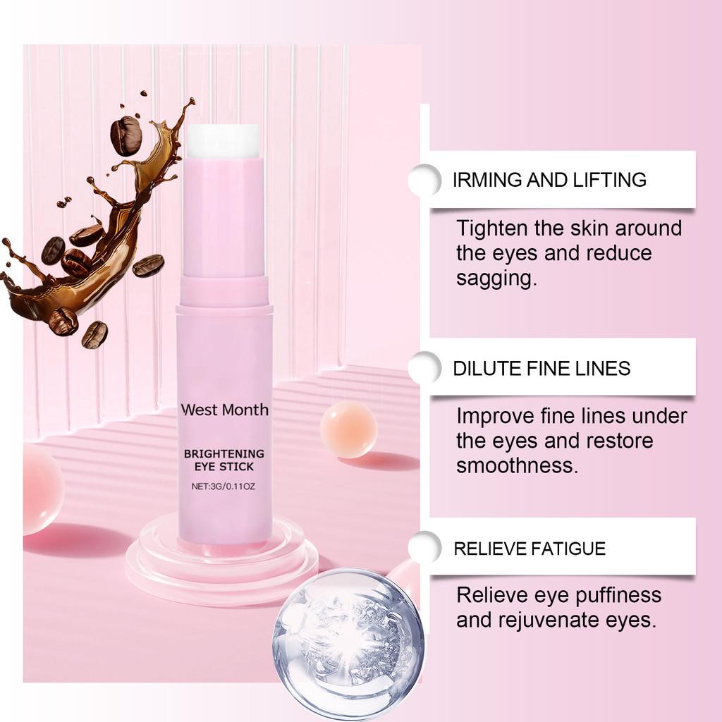 Creme Para Olhos Stick West Month Para Firmar Cuidado Suave Ao Redor dos Olhos 3g