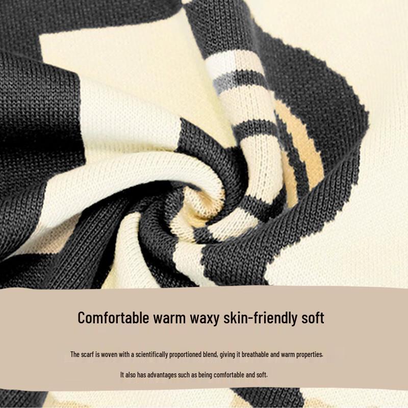 FitonTon Men's Winter Warm Scarf