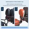 Rear Trunk Storage Box for Yadea DQ6S, Aima Vava, Tailing, and Xiaoniu Electric Scooters