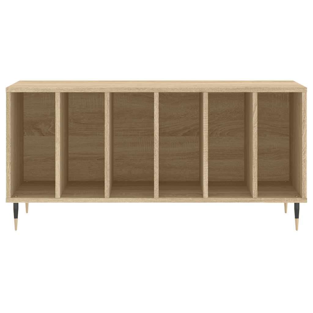Record Cabinet in Sonoma Oak 100 x 38 x 48 cm Particleboard