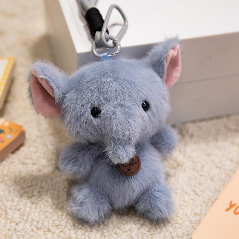 13cm Cute Funny Joy Animal Panda Fox Plush Toy Kawaii Elephant Penguin Capybara Duck Lamb Rabbit Sloth Plushie Birthday Gif