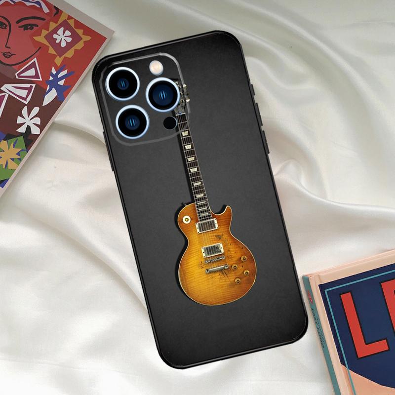 Guitar Instrument Music Phone Case For iPhone 15 14 12 11 13 16 17 Pro Max 15 16 Plus 13 Mini 16e 17 Air Funda Cover