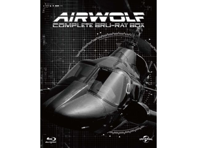 Supersonic Attack Helicopter Airwolf Complete Blu-ray BOX GNXF1984 NEW