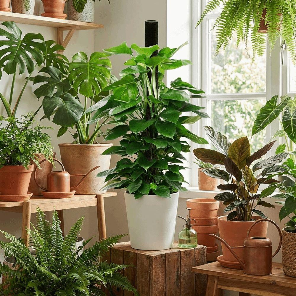Ventilate Climbing Plant Stand Plastic Potted Plant Holder Climbing Vine Pillar  Indoor Plant Use