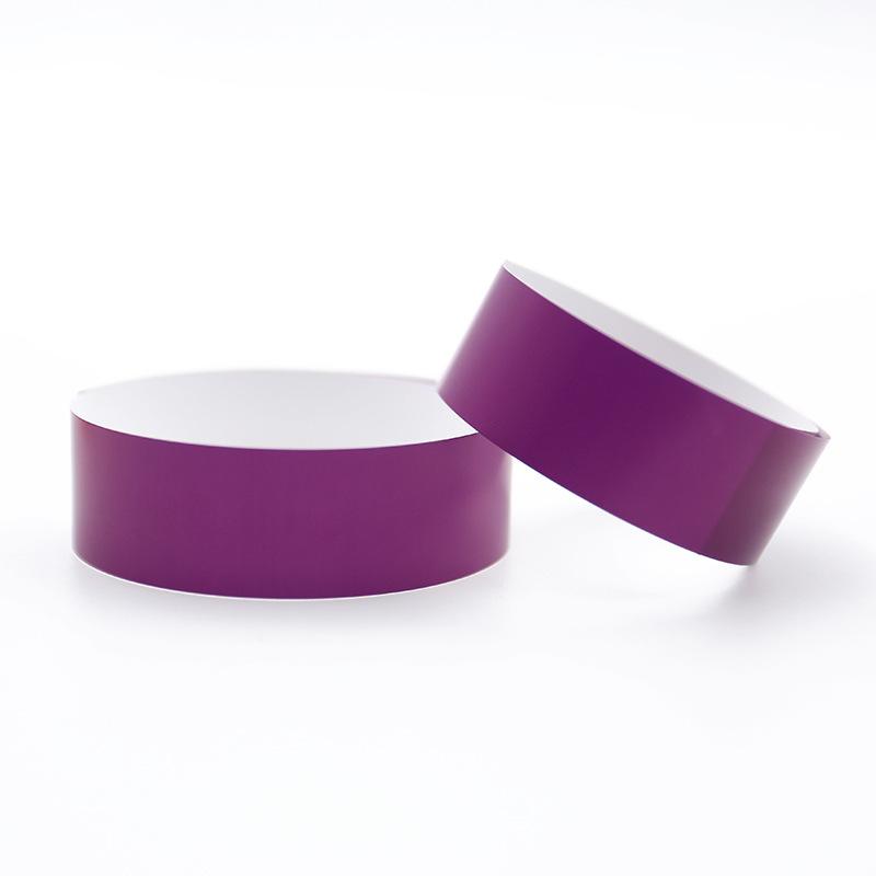 100pcs Party Paper Bracelet Synthetic Paper Plastic Wristbands Sticky Wristband Print VIP Pattern Paper Card Party Wristbands