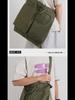 Korean Fashion Oxford Cloth Large Capacity Commuter Shoulder Bag - Versatile Casual Messenger Handbag