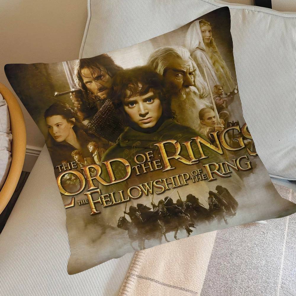 Pillow Gifts Home Office Furnishings Bedroom Sofa Car Cushion Cover Case 45X45Cm Hot Movie The L-Lord Of The R-Rings