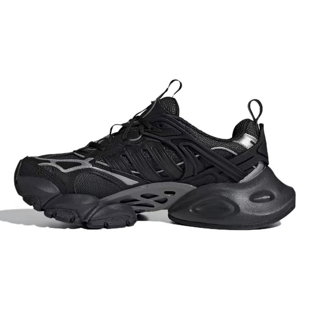 adidas VENTO XLG DELUXE Niedrige Laufschuhe Unisex Schwarz Silber IH0070(Team80-)