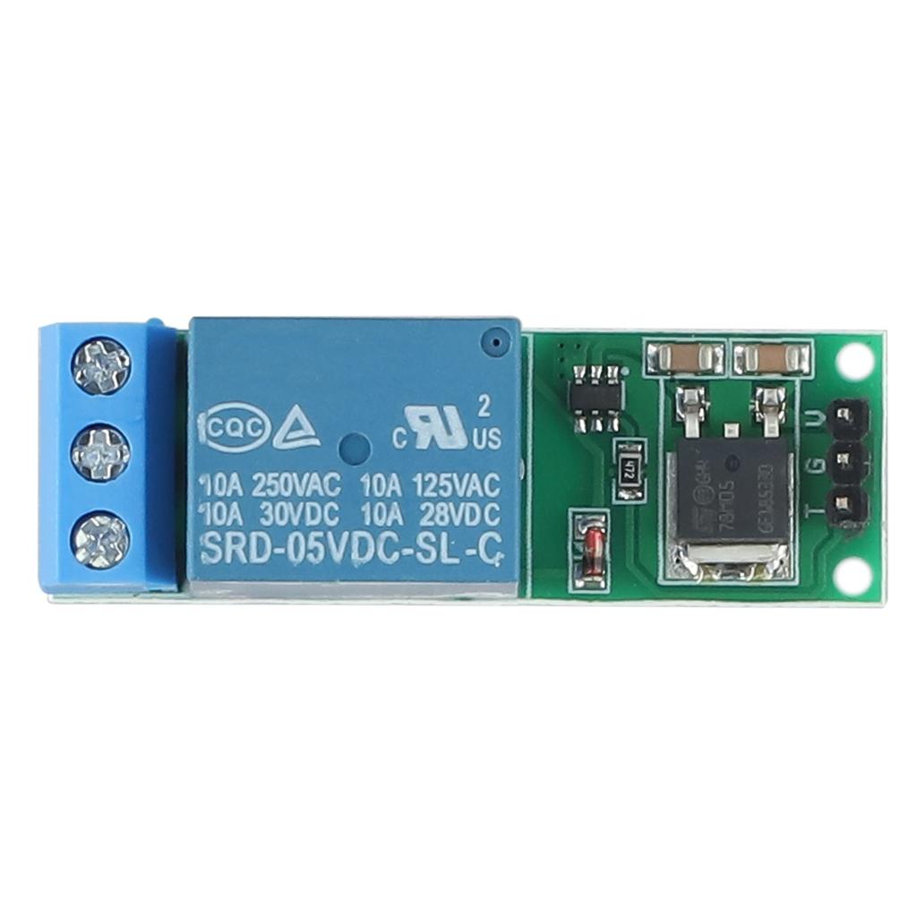 6-24V Flip-Flop Latch Relay Bistable Self-locking Low Pulse Trigger Module