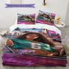 GTA Pride Bedding Quilt Set Quilt Cover Pillowcase Home Decoration Birthday Gift (1 * Duvet Cover + 2 * Pillowcase, Without Core)