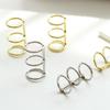 Universal Metal Binder Rings, 3-Hole & 6-Hole, for Calendars, Photo Albums, and DIY Projects