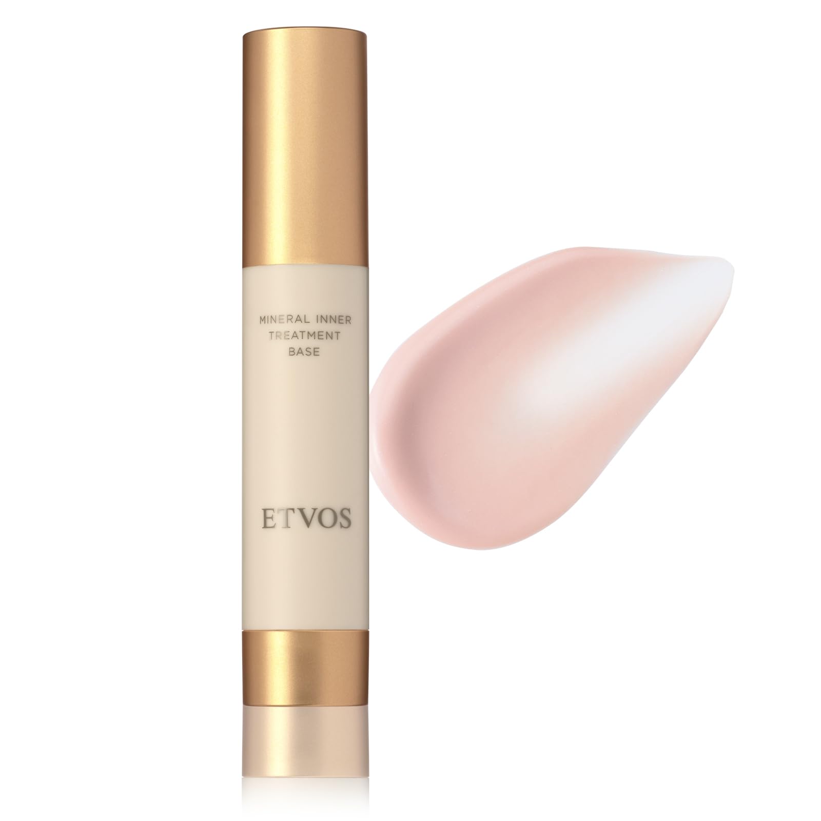ETVOS Mineral Inner Treatment Base #Lavender Beige SPF31 PA+++ (Tested for its effectiveness in makeup primer, sun protection, glow, and reducing the