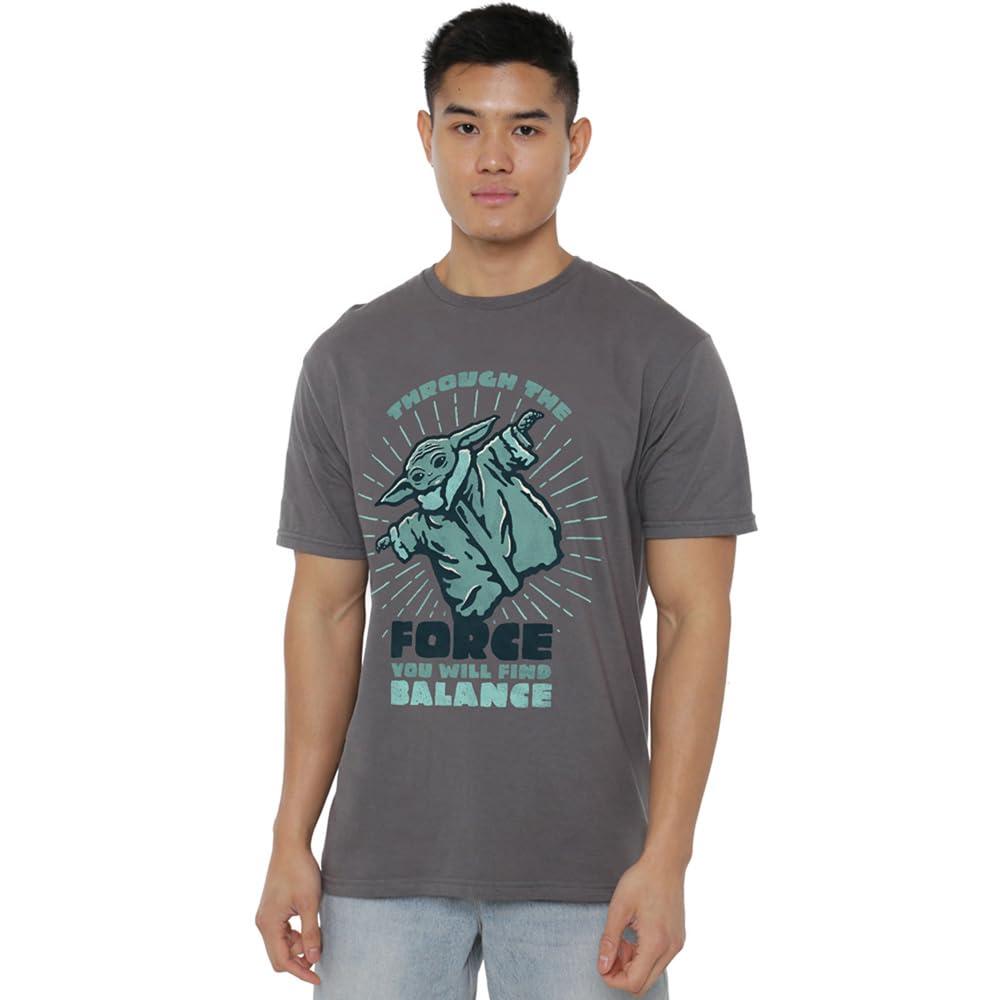 Star Wars: The Mandalorian Mens Balance Grogu T-Shirt
