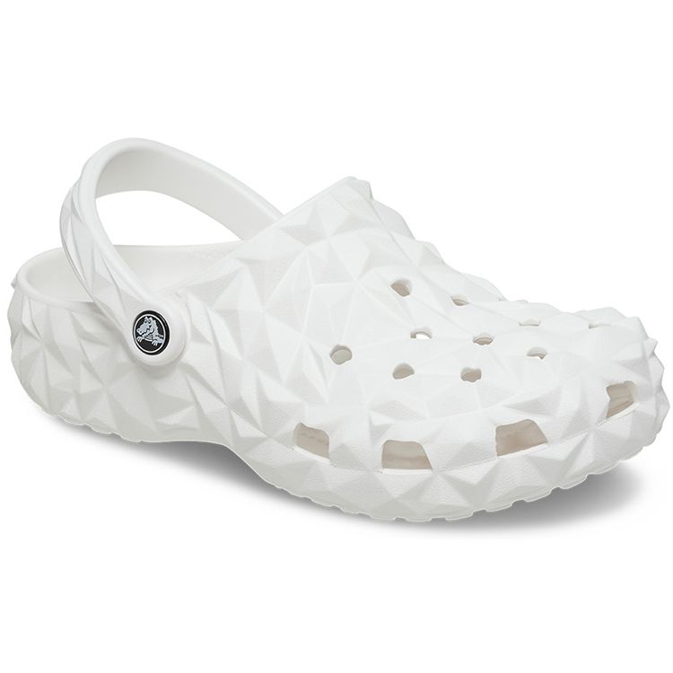Crocs Klassischer Geometrischer Clog Unisex Clogs Weiß 209563-100