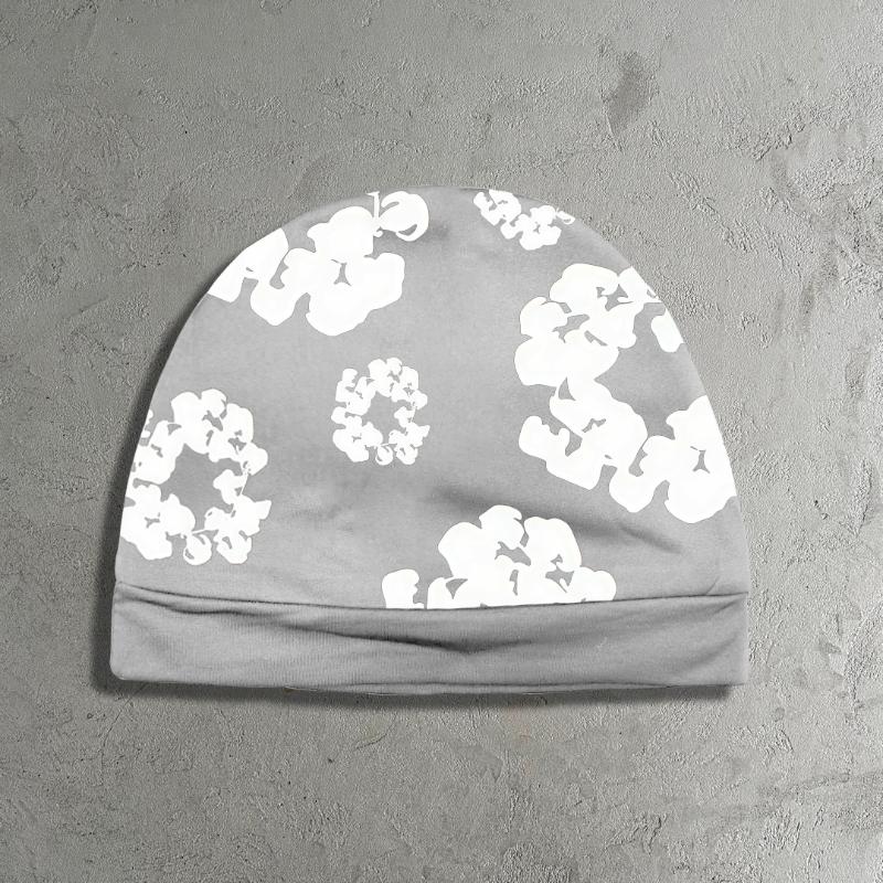 Европейская и американская хип-хоп мода повседневная с принтом двухслойная шапка-пуловер OneSize серый