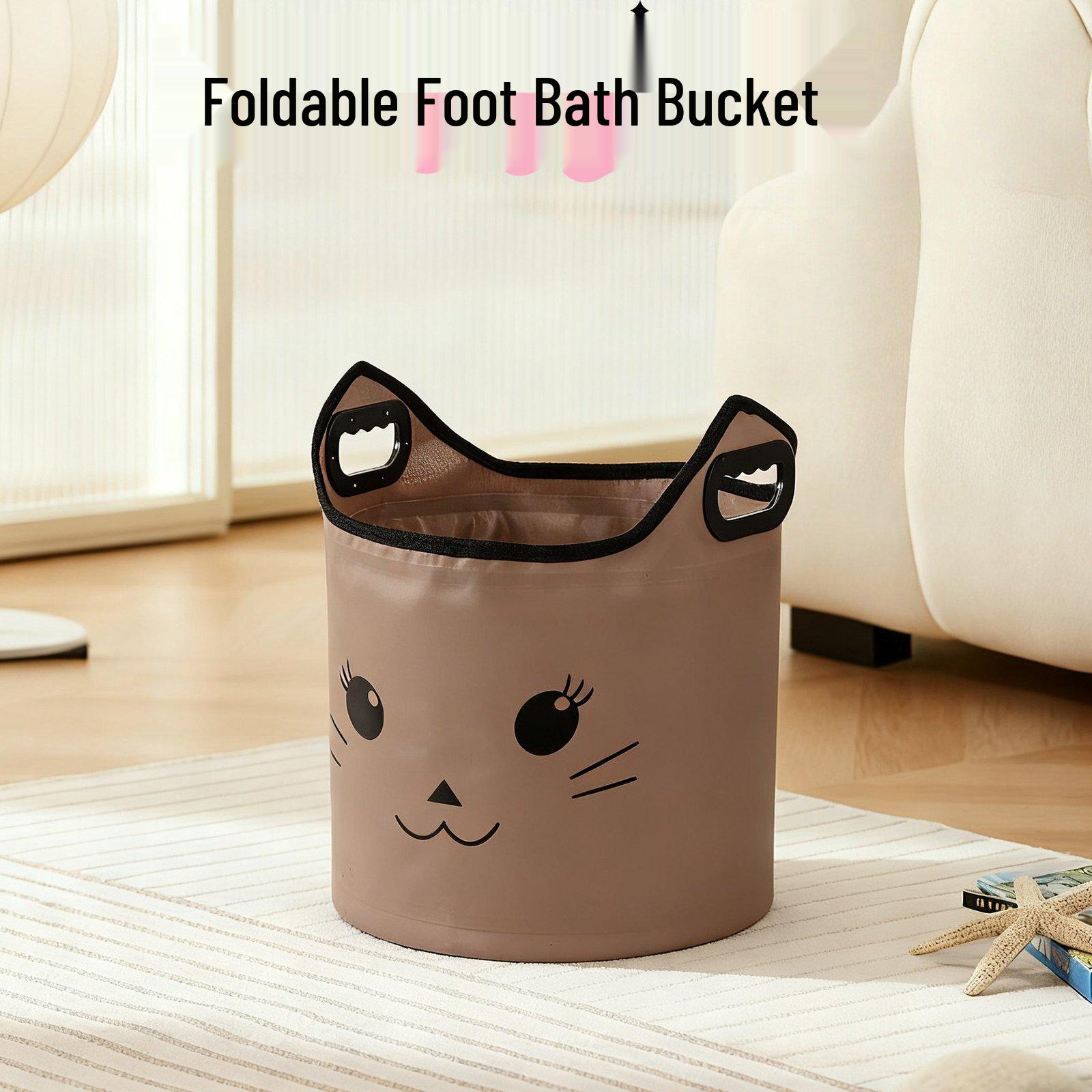 Portable Foldable Foot Soak Basin with Heating for Home and Travel Small