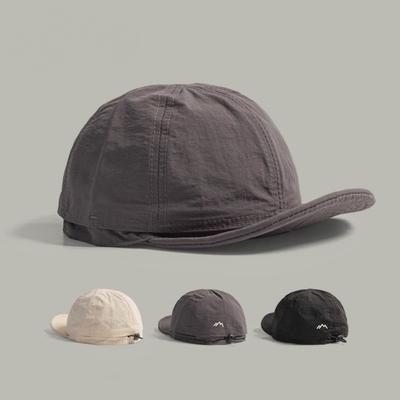 Vintage Quick Dry Waterproof Mesh Cap Sporty Summer Outdoor Hat for Men And Women Short Brim Ideal for Running Hiking