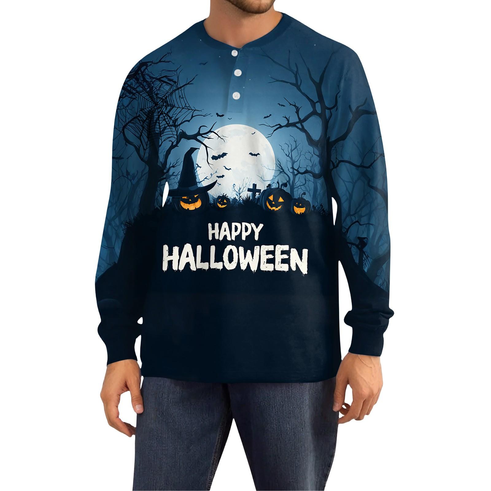 

Мужская свободная повседневная толстовка с длинными рукавами, лацканами и застежкой-молнией L синий