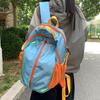 Schoolbag Trendy New Mountaineering Bag Large Capacity Contrasting Color Outdoor Hiking Backpack Student Lightweight Backpack