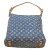 LOUIS VUITTON 2008 M95048 Monogram Denim Baggy GM Tote Bag blueUsed
