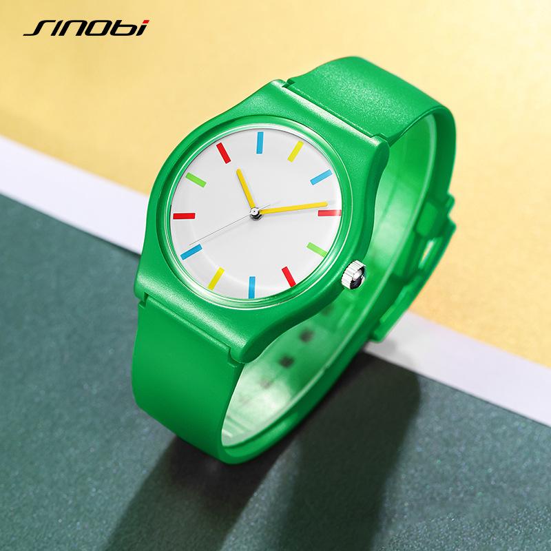 Shinobi Men'S Watch Silicone Strap Outdoor Leisure Student Quartz Watch Men'S And Women'S Waterproof Watch 9913