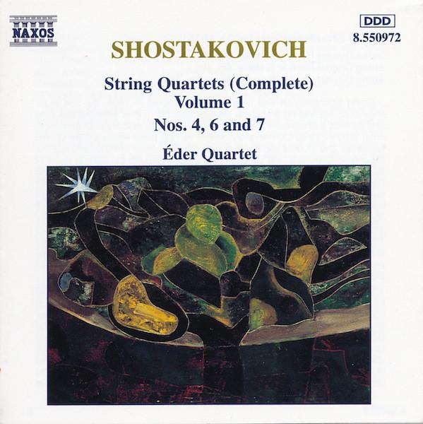 

CD SHOSTAKOVICH, ÉDER QUARTET - Dimitri Chostakovitch Integrale des 8550972 Naxos 1994 Germany Classical Used