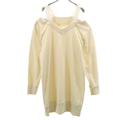 MM6 Maison Margiela Hecho en Portugal Sudadera de Manga Larga Off-the-Shoulder una pieza Mujer Usado