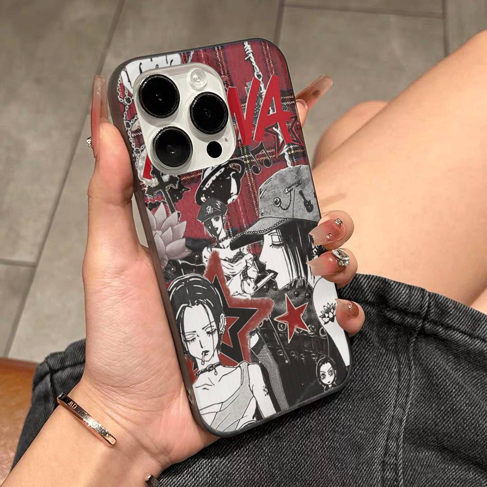Comics Oosaki Nana Hot Japan For IPhone 17 16 15 14 13 12 11 Pro Max Plus Pro Corrugated Shockproof Matte Phone Cover