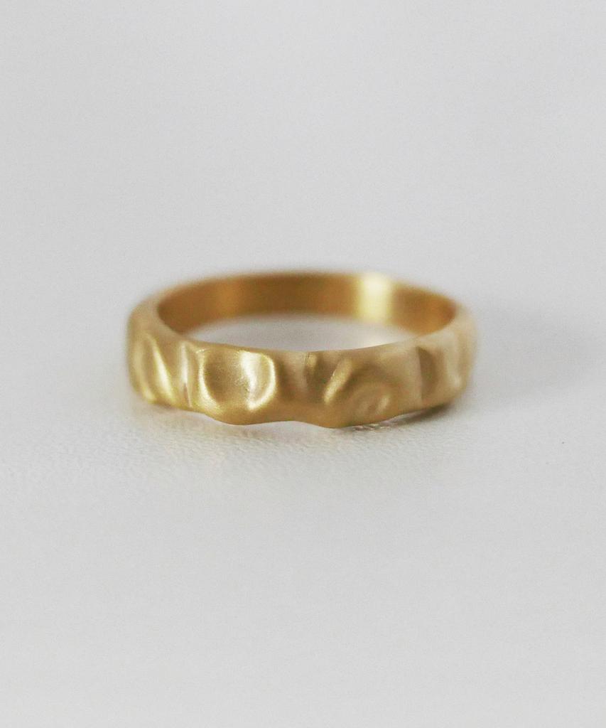 Siega House Shir Ring 03 (Soft-Gold)