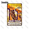Vintage Motorcycle Metal Tin Sign Wall Art 20x30cm