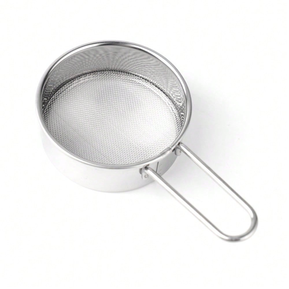 

Stainless Steel Handheld Mini Flour Screen Sugar Powder Screen Cocoa Powder Spreader Baking Household Screen