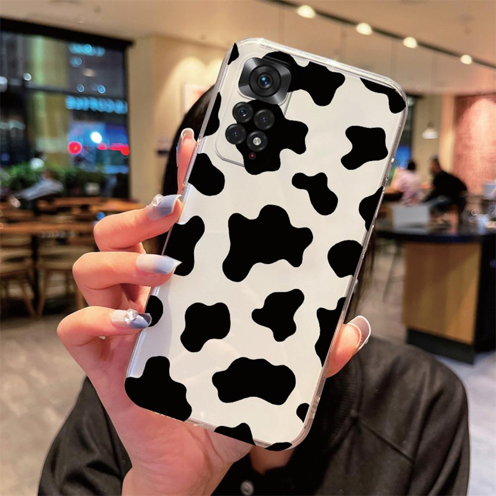 For Xiaomi Redmi Note 11 11S 12 Pro 12S Artistic Blue Marble Shockproof Fundas Silicone Soft Pink Leopard Print Phone Case Cover