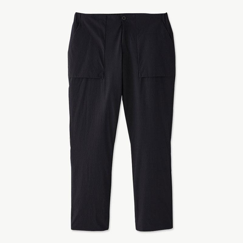 STCO Hybrid Padded Pants Black (Straight Fit)_Swpvab1Csb