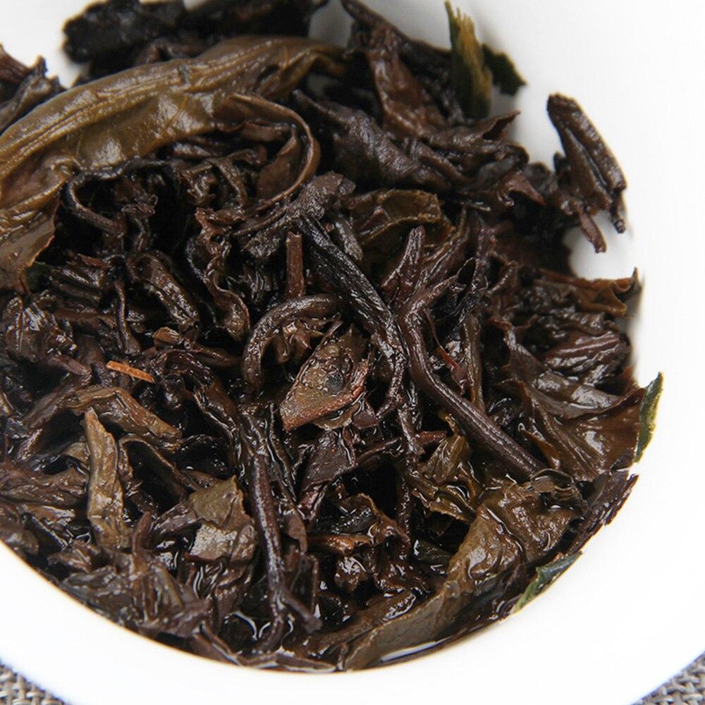 2021 Menghai Glutinous Rice Fragrant Ripe Pu Er Tea Yunnan Qi Zi Bing Shu Puerh Tea 357g