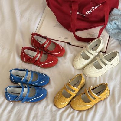 Fashion 2025 Spring New Style Retro Soft Soled Casual Mary Jane Single Shoes for Women Shallow Mouth Comdortable Fashion Trend Sneakers