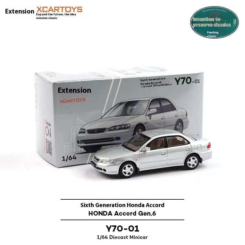 

XCARTOYS Honda Accord Diecast Model Car 1:64 Scale - 4th 5th 6th Gen Classic Alloy Replica Collector s Gift for Car Enthusiasts