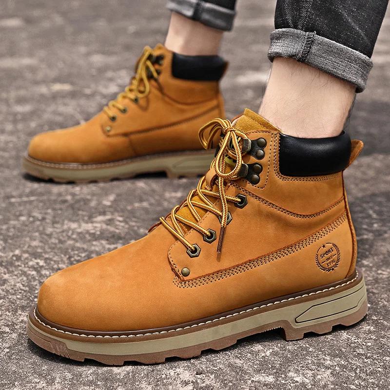 Lederschuhe Wanderschuhe Stiefeletten Slipper Freizeitsneaker Slipper Plateau Sportschuhe Sport und Freizeit Sicherheitsschuhe Neu