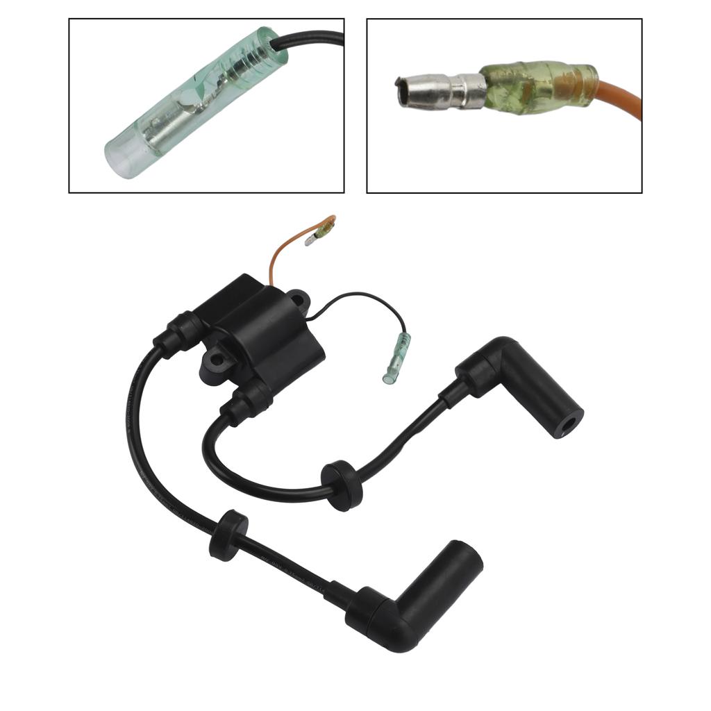 Ignition Coil Fit for Yamaha 20HP F20A F25 25HP T25 45HP F45A 65W-85570-00
