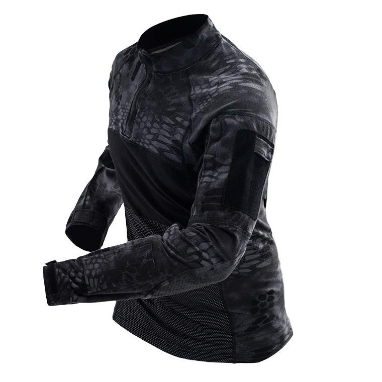 Buy Tactical Army Combat Shirt Men Long 