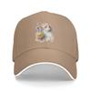 Floral Cat Baseball Caps Fashion Casquette for Unisex Women Adjustable Casual Trucker Hats for Sports Outdoor Activities