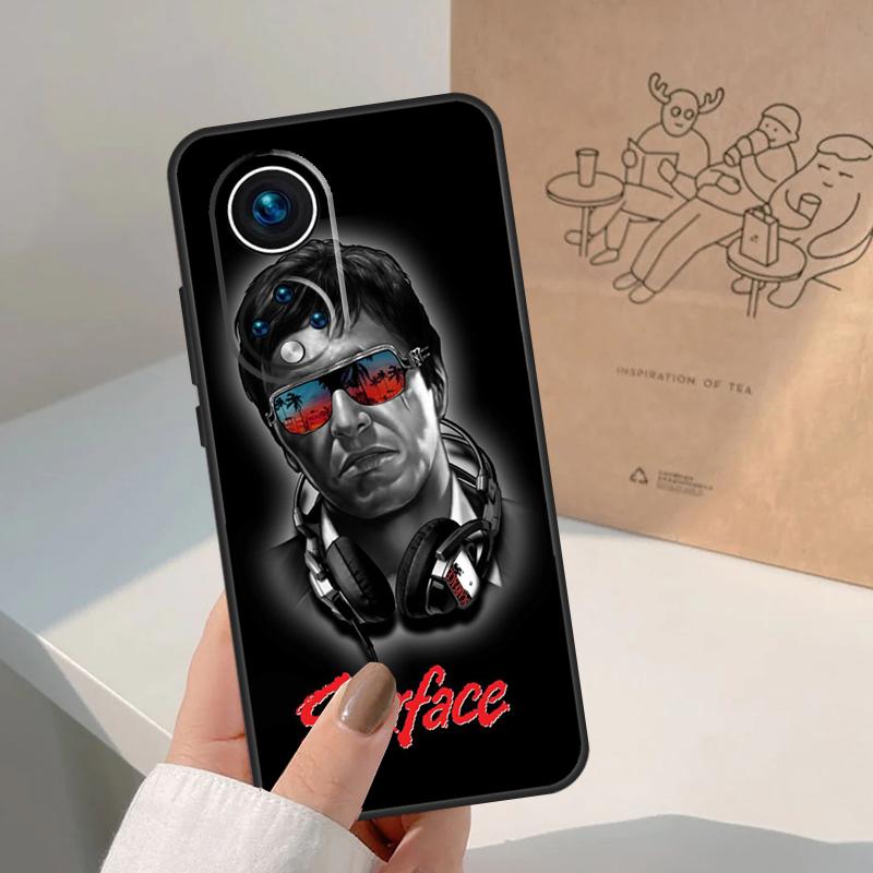Scarface Tony Montana Film Hülle Für Honor Magic 7 Lite 5 6 Pro Hülle Für Honor 400 200 90 70 50 X9 X8a X8b X9a X9b X9c