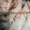100/300/500cm Starlight Gradient Sequins Fabric Mesh Gauze Stage Dress Performance Dress Evening Wedding Dress Beaded Fabric
