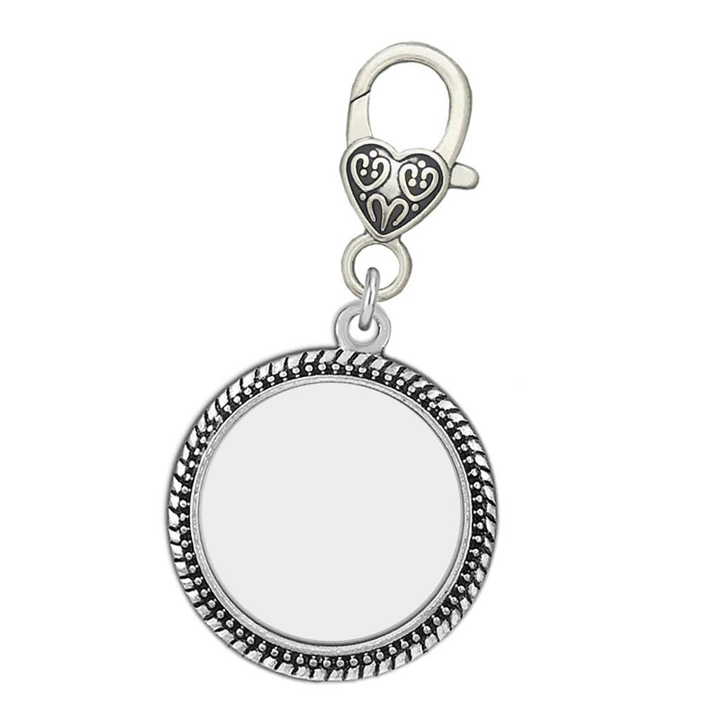 Photo Frame Pin with Pendant Oval Picture Frame Brooch for Wedding Party Bridal Lapel Pin Accessories Party Accessory